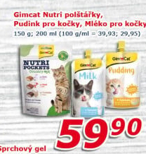 Pamlsky pro kočky Nutri Pockets Gimcat