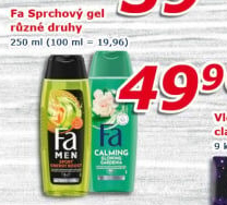 Sprchový gel Fa