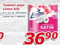 Toaletní papír 3vrstvý Linteo