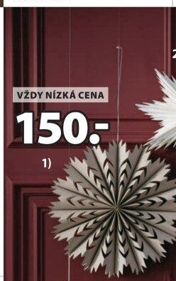 Vánoční papírové dekorace - ozdoby