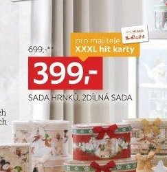 Sada hrnků, 2dílná sada
