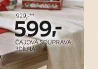 Čajová souprava, 3dílná