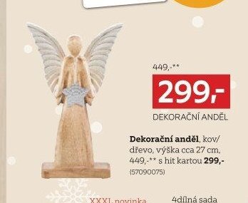 Dekorační anděl