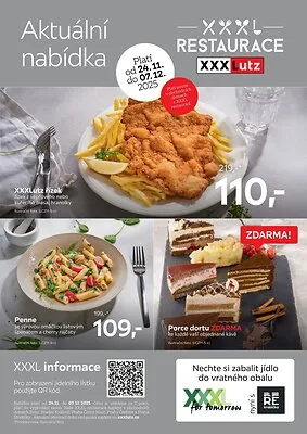 akční leták XXXLutz 24.11.2025-7.12.2025
