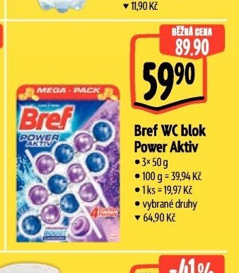 Bref WC blok Power Aktiv