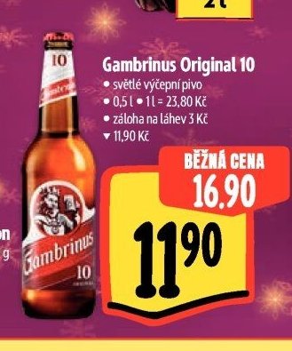 Gambrinus Original 10