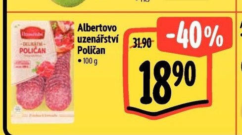 Albertovo uzenářství Poličan