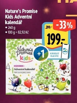 Nature's Promise Kids Adventní kalendář
