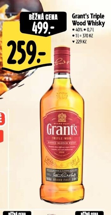 Grant's Triple Wood Whisky