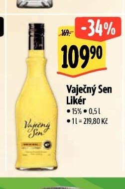 Vaječný Sen Likér