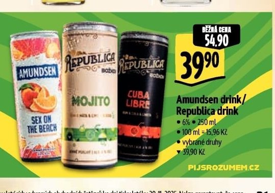 Amundsen drink/Republica drink