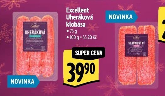 Excellent Uheráková klobása