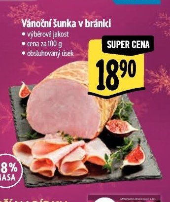 Vánoční šunka v bránici
