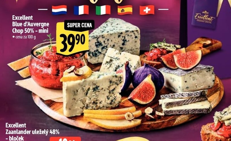 Excellent Blue d'Auvergne Chop 50% - mini