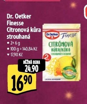Dr. Oetker Finesse Citrónová kůra strouhaná - Albert akcniletaky.com