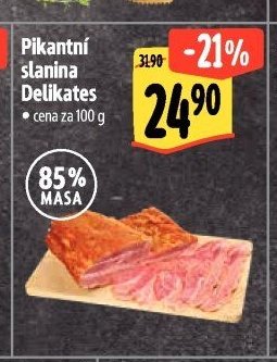 Pikantní slanina Delikates