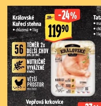 Královské kuřecí stehna