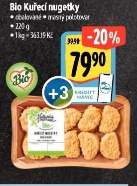 Nature's Promise Bio Kuřecí nugetky