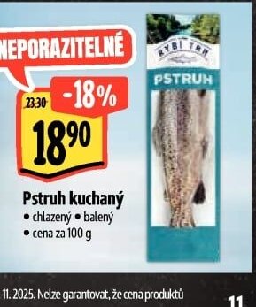 Pstruh kuchaný