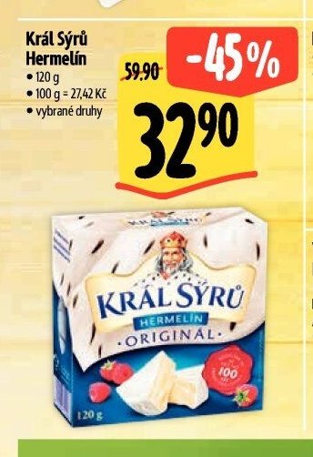 Král Sýrů Hermelín
