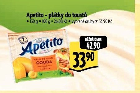 Apetito - plátky do toustů
