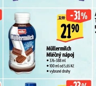 Müllermilch Mléčný nápoj