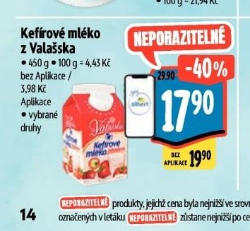 Kefírové mléko z Valašska - Albert akcniletaky.com