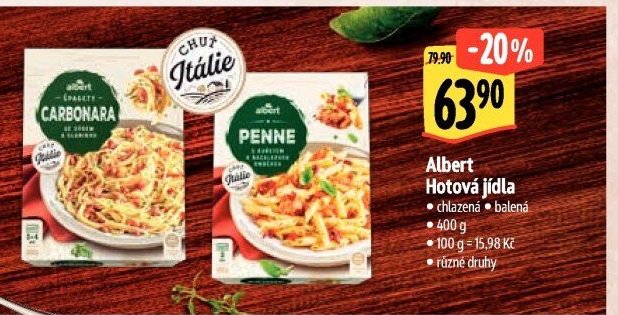Albert Hotová jídla