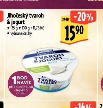 Jihočeský tvaroh & jogurt - Albert akcniletaky.com
