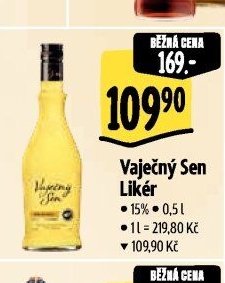Vaječný Sen Likér