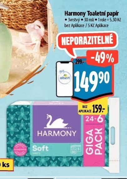 Harmony Toaletní papír
