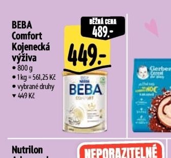 BEBA Comfort Kojenecká výživa