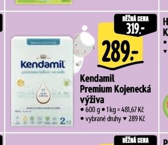 Kendamil Premium Kojenecká výživa