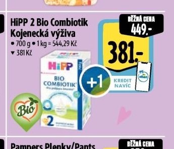 HiPP 2 Bio Combiotik Kojenecká výživa
