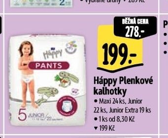 Háppy Plenkové kalhotky