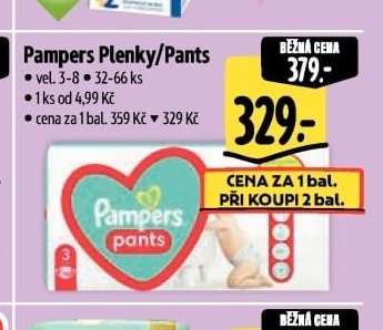 Pampers Plenky/Pants