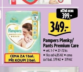 Pampers Plenky/Pants Premium Care