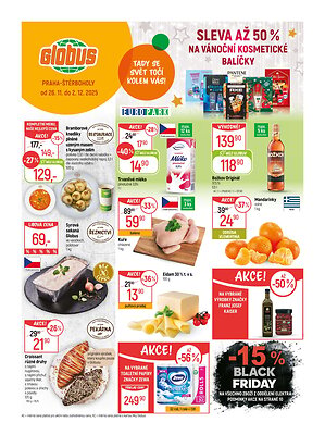 akční leták Globus 26.11.2025-2.12.2025