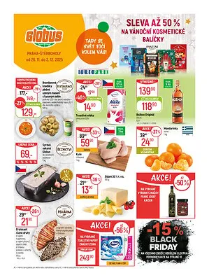 akční leták Globus 26.11.2025-2.12.2025