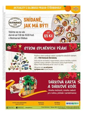 akční leták Globus 26.11.2025-2.12.2025