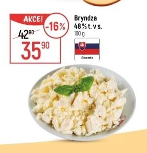 Bryndza 48 % t. v s.