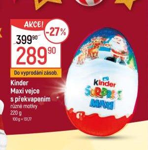 Kinder Maxi vejce