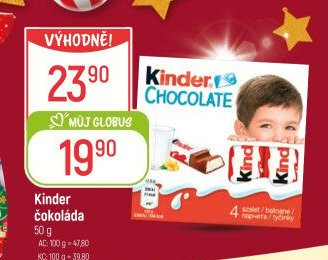 Kinder čokoláda