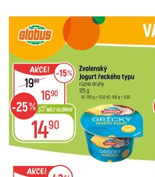 Zvolenský jogurt řeckého typu