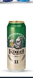 Velkopopovický Kozel 11 světlý ležák plech 0,5 l - Globus akcniletaky.com