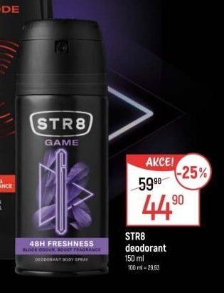 STR8 Game deodorant