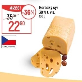 Horácký sýr 30%