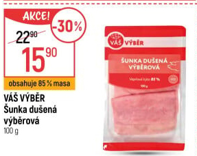Šunka výběrová dušená Váš Výběr