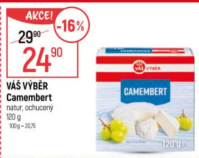 Sýr Camembert Váš Výběr