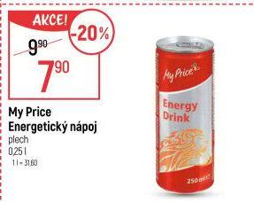Energetický nápoj My Price
